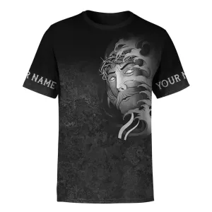 Alive In Christ Jesus Customized Shirts - Christian 3d Shirts For Men Women - Custom Name T-Shirt