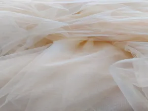 Alphonso Yellow Coloured Mono Net Fabric (Wholesale)