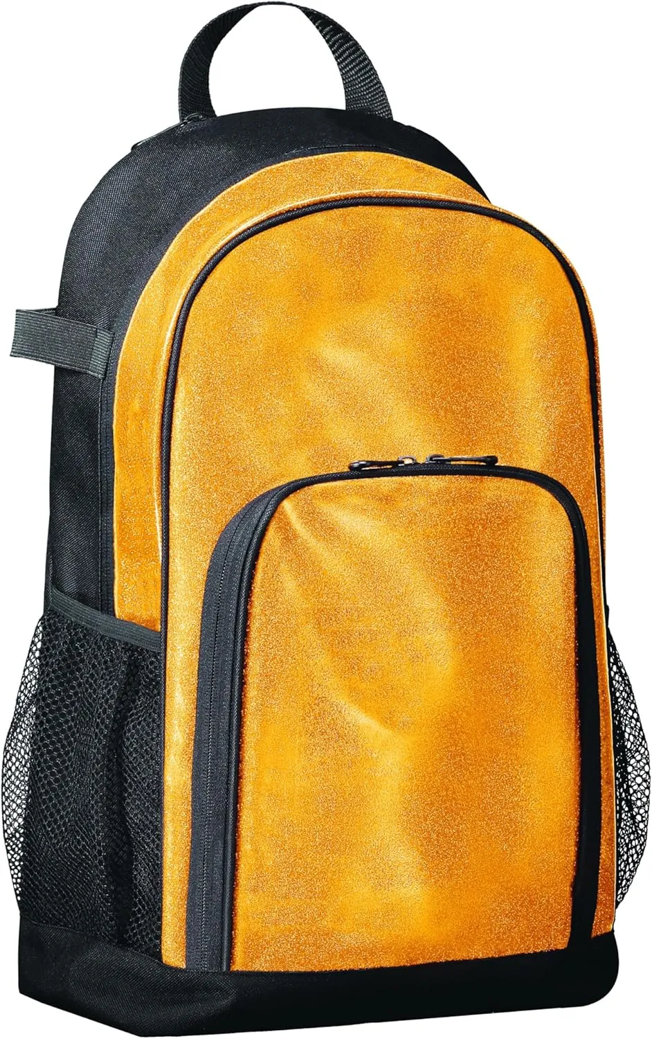 Augusta Sportswear Backpack, Gold Glitter/Black, One Size