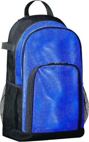 Augusta Sportswear Backpack, Royal Glitter/Black, One Size