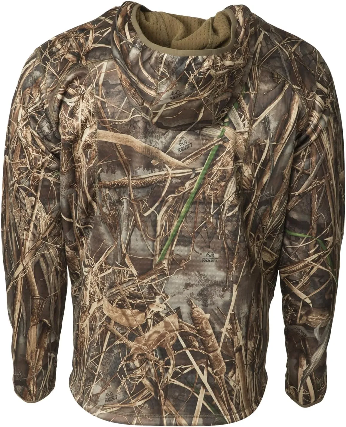 Banded Hooded Full Zip Mid Layer Fleece Jacket
