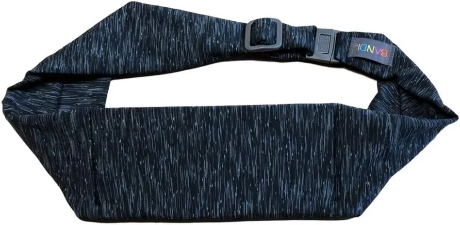 BANDI Running Belt for Women  Waist Fanny Pack Hands Free Way to Carry Phone, Passport, Keys, ID, Money & Everyday Essentials Made in the USA