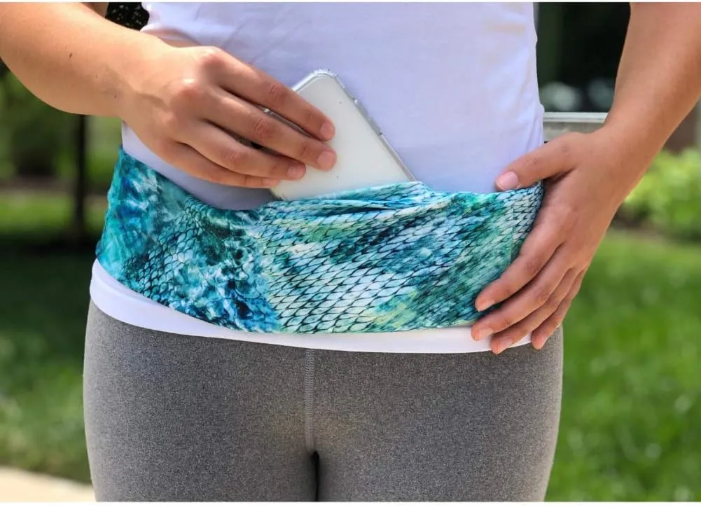 BANDI Running Belt for Women  Waist Fanny Pack Hands Free Way to Carry Phone, Passport, Keys, ID, Money & Everyday Essentials Made in the USA