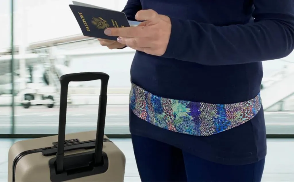 BANDI Running Belt for Women  Waist Fanny Pack Hands Free Way to Carry Phone, Passport, Keys, ID, Money & Everyday Essentials Made in the USA