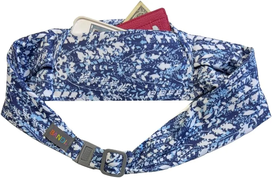 BANDI Running Belt for Women  Waist Fanny Pack Hands Free Way to Carry Phone, Passport, Keys, ID, Money & Everyday Essentials Made in the USA
