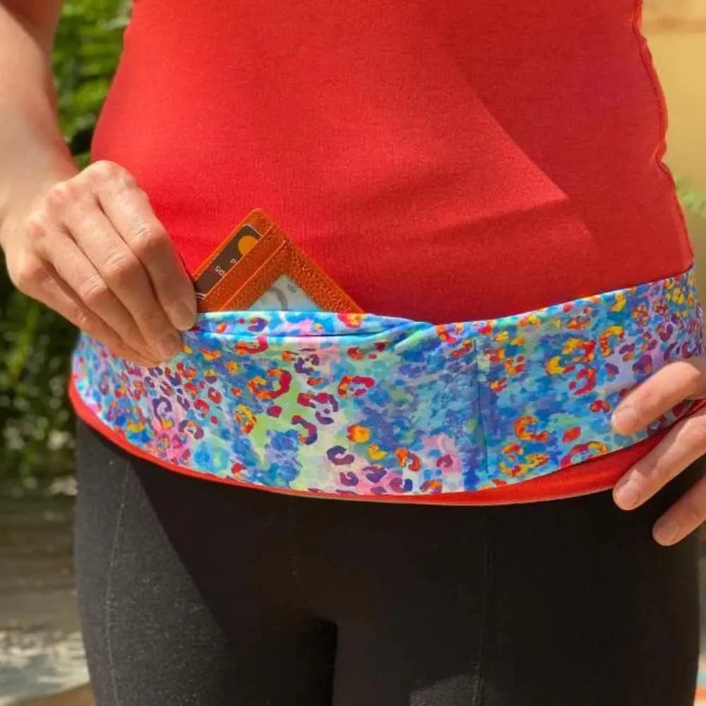 BANDI Running Belt for Women  Waist Fanny Pack Hands Free Way to Carry Phone, Passport, Keys, ID, Money & Everyday Essentials Made in the USA