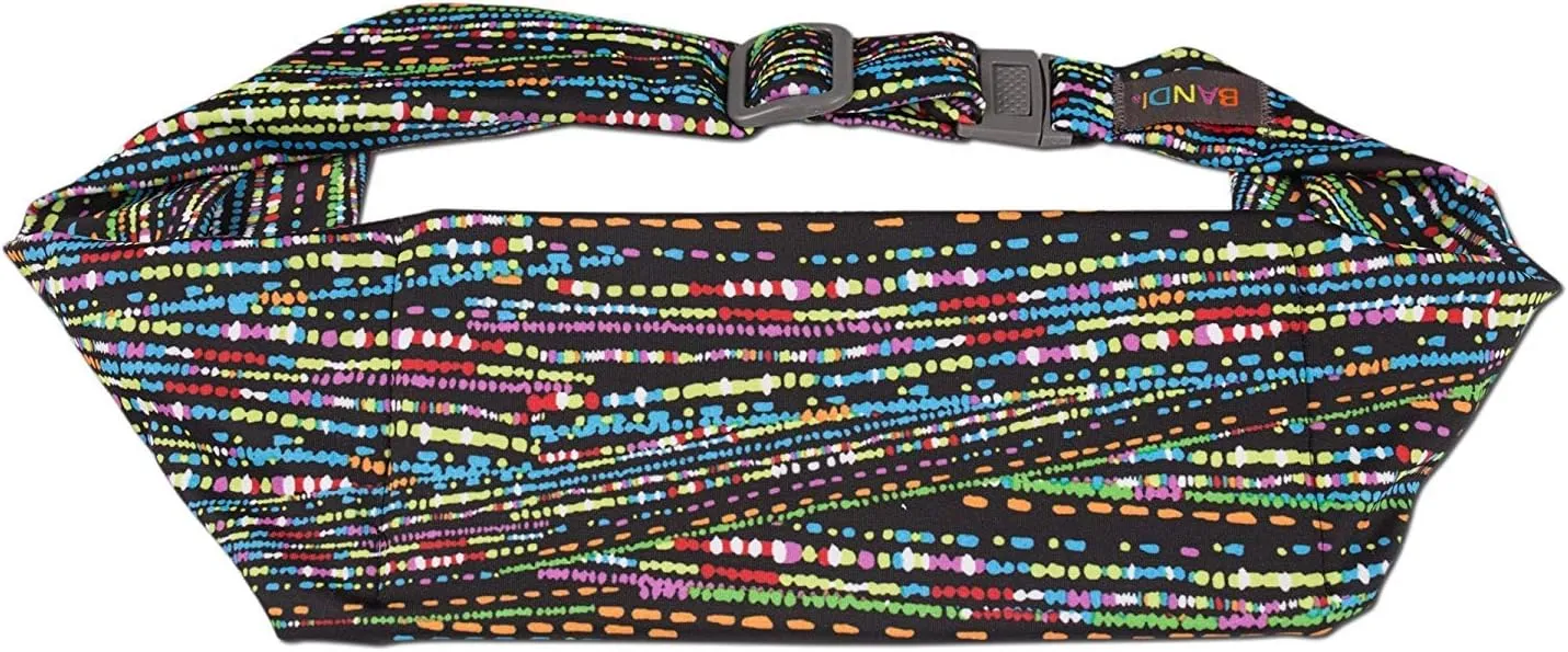BANDI Running Belt for Women  Waist Fanny Pack Hands Free Way to Carry Phone, Passport, Keys, ID, Money & Everyday Essentials Made in the USA