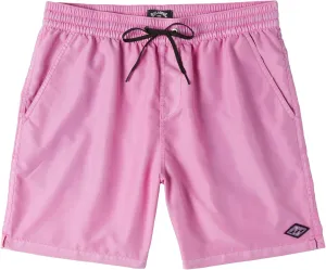 Billabong All Day Overdyed Layback 17" Volley Shorts - Flamingo