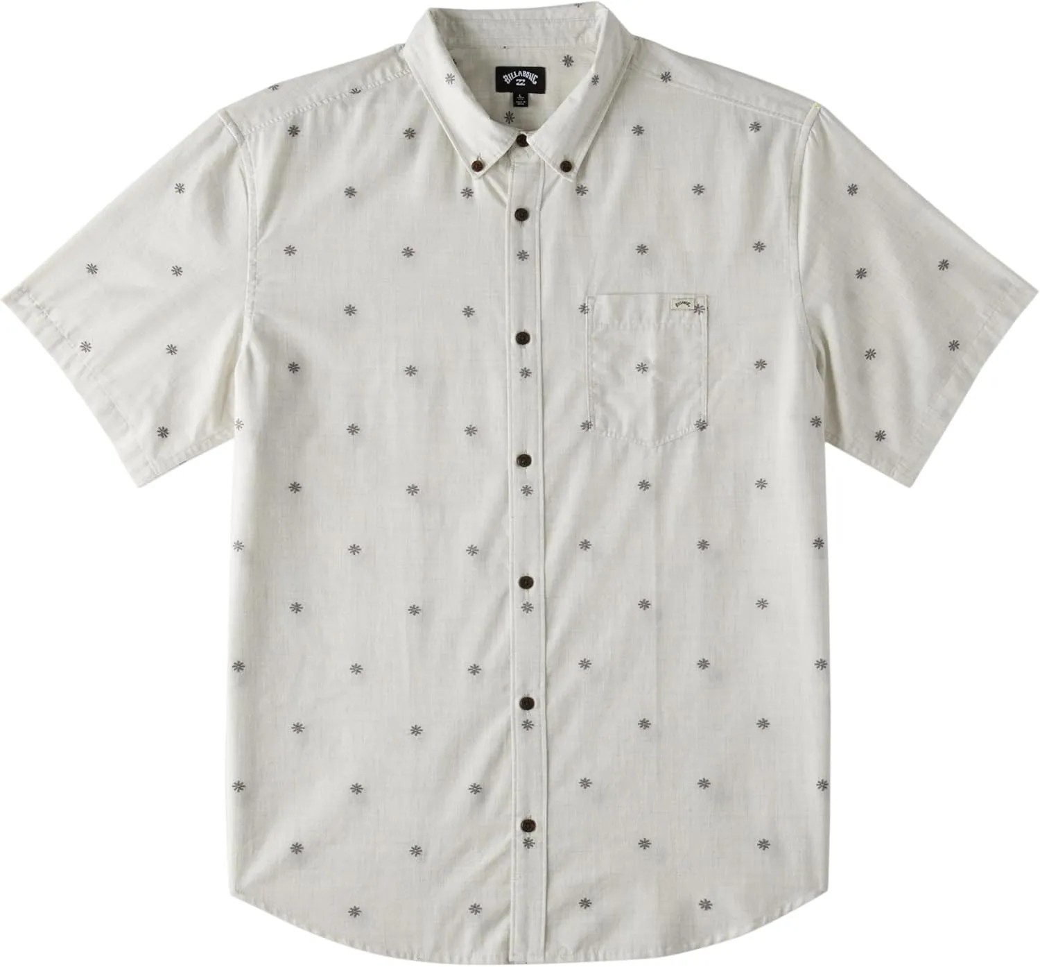Billabong Men's All Day Jacquard Short Sleeve Woven