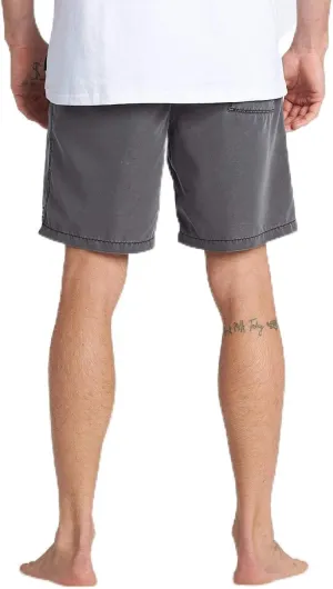 Billabong Men's All Day Overdye Layback 17" Boardshort Purple Large