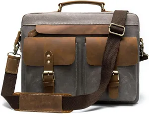 Briefcase Laptop Leather Office S Business Bag For Document Cool Designer