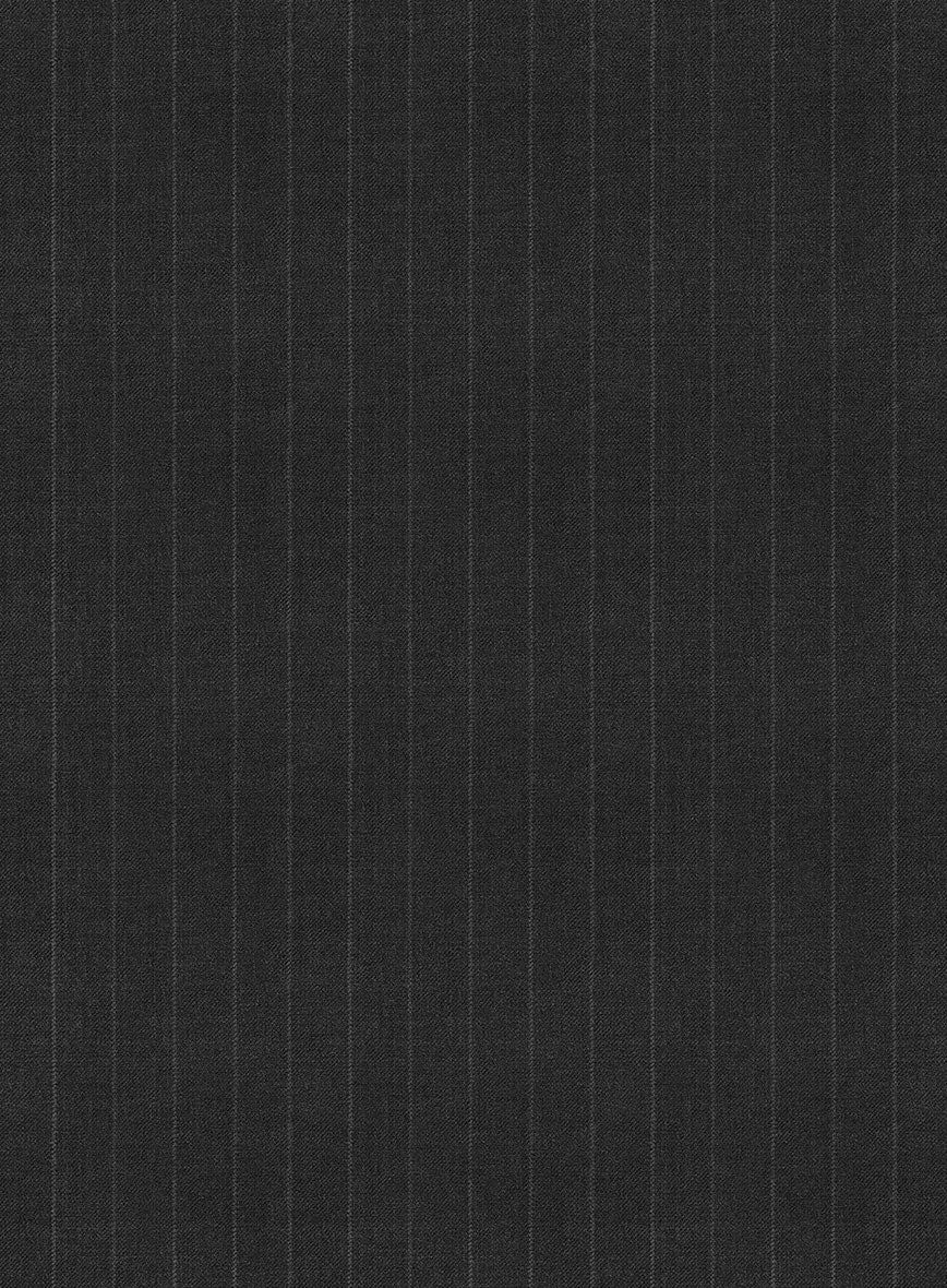 Bristol Charcoal Regal Stripe Suit