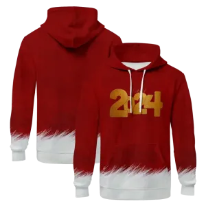 Business Gifts For Clients, custom corporate gifts Personalized 2024 Design Hoodies, Custom New Year Hoodies, Happy Year Hoodies,PR045-23020194