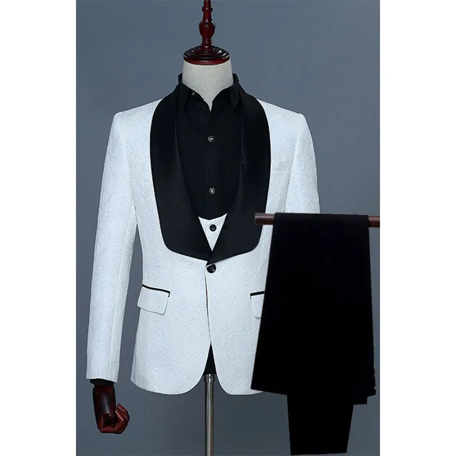 ChicBlend Skinny Zipper Fly 3 Piece Suit