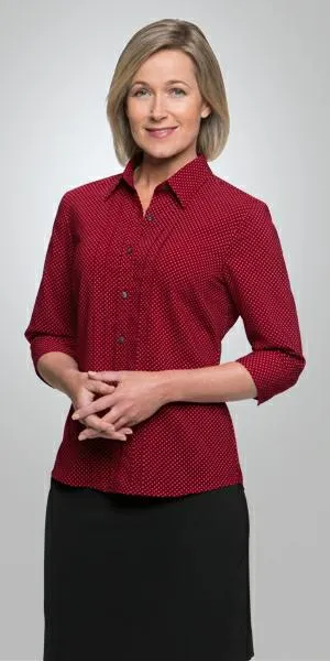 City Collection 2172 Ladies Spot 3/4 Sleeve