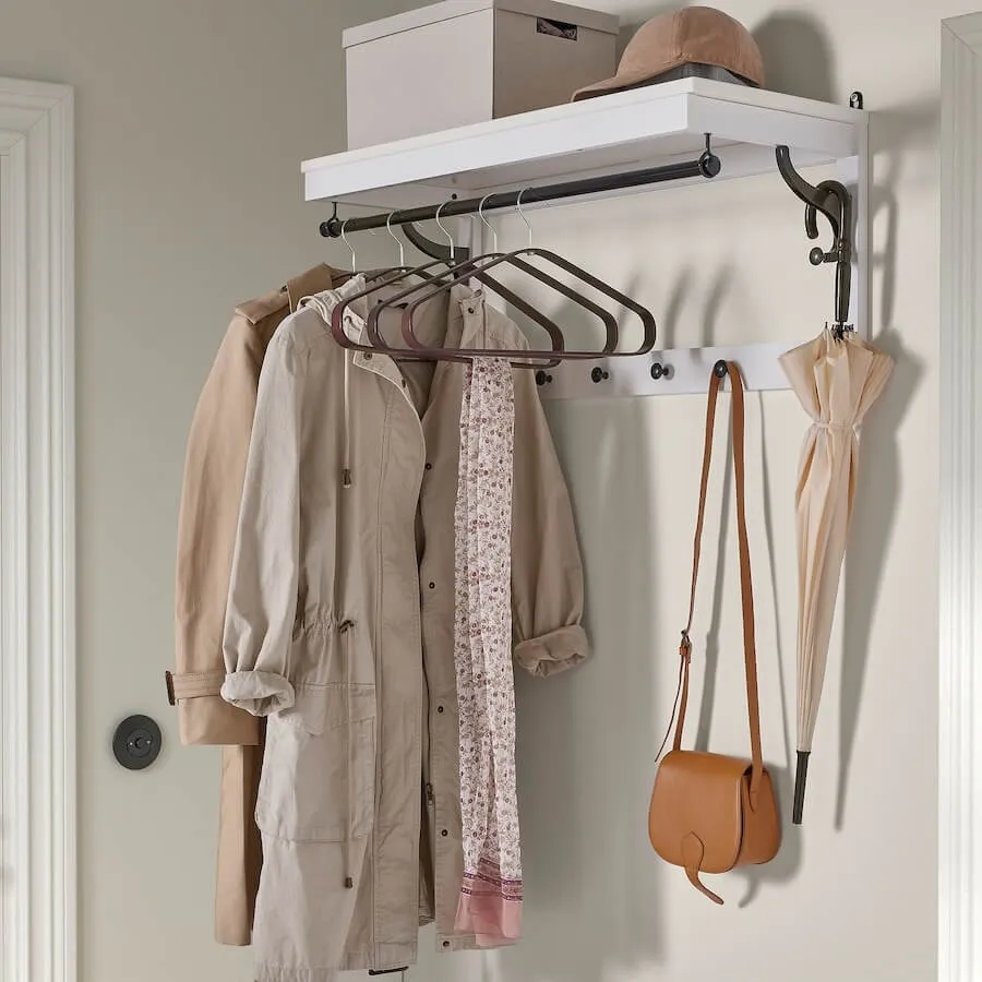 Clothes hanger Ikea Ragodling, brown