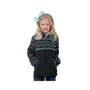 Cruel Girl Kid's Fleece Black Pullover