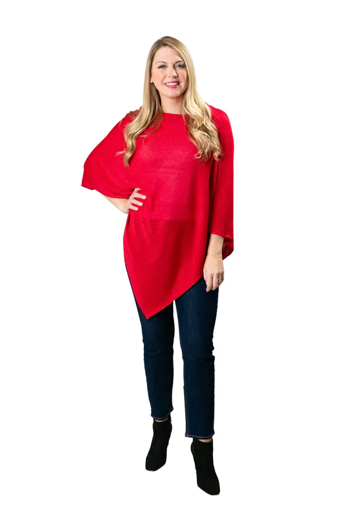 Elsa Metallic Poncho