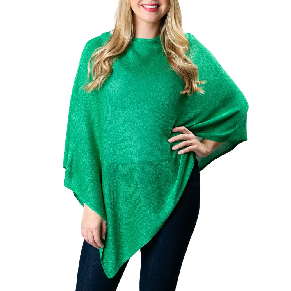Elsa Metallic Poncho