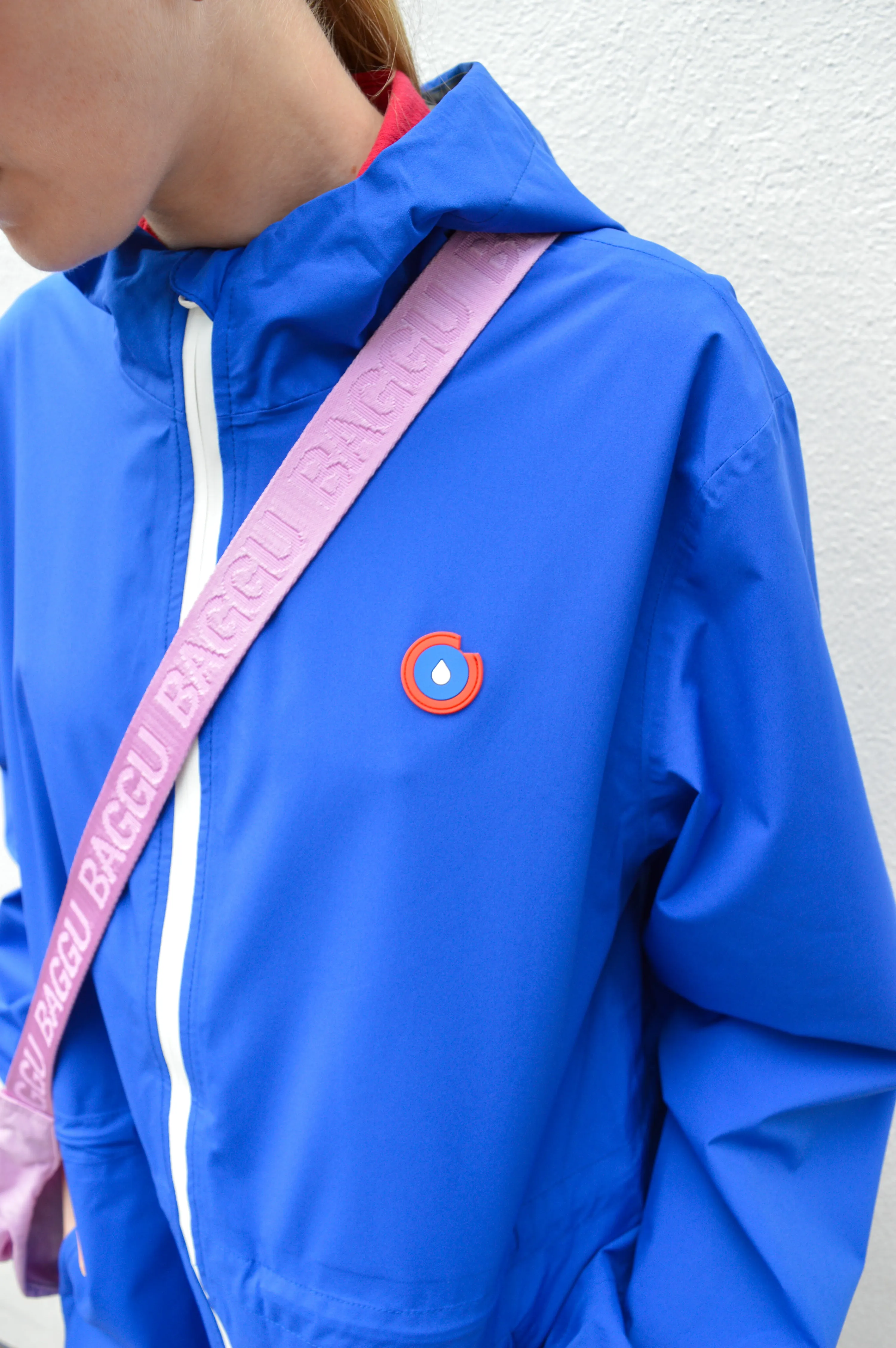Flotte Amelot Blue Long Raincoat