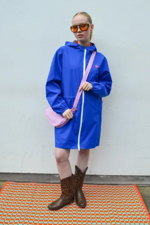 Flotte Amelot Blue Long Raincoat