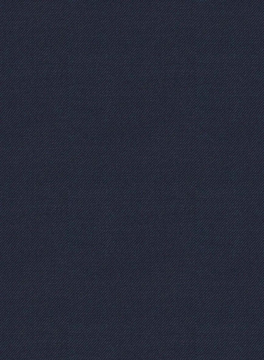 Hardy Minnis Mid Blue Twill Wool Suit