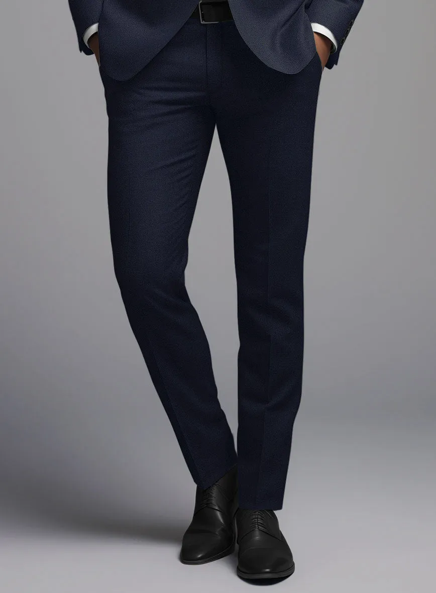 Hardy Minnis Mid Blue Twill Wool Suit