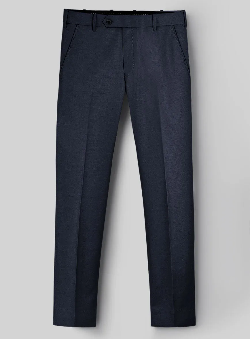 Hardy Minnis Mid Blue Twill Wool Suit