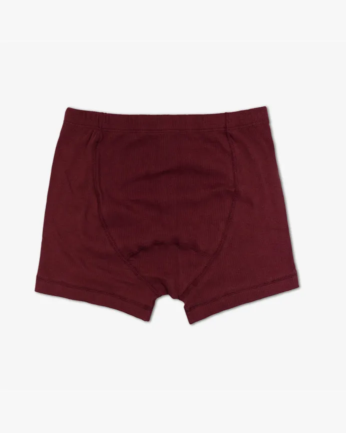 Hemen Biarritz Albar Boxer Brief - Wine Red