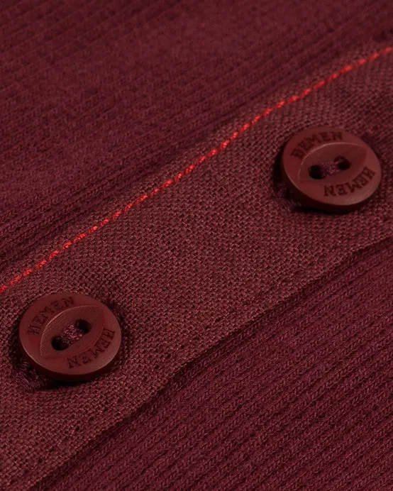 Hemen Biarritz Albar Boxer Brief - Wine Red