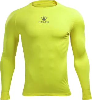 KELME Men's Cool Dry Compression Shirt Long Sleeve  Sports Base Layer Unisex  Thermal Undershirt Athletic Workout Cold