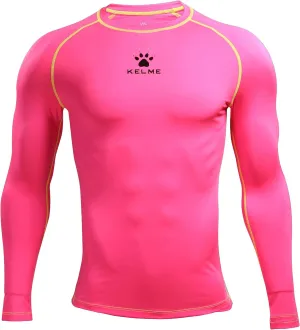 KELME Men's Cool Dry Compression Shirt Long Sleeve  Sports Base Layer Unisex  Thermal Undershirt Athletic Workout Cold