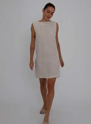 Layla Dress-OATMEAL