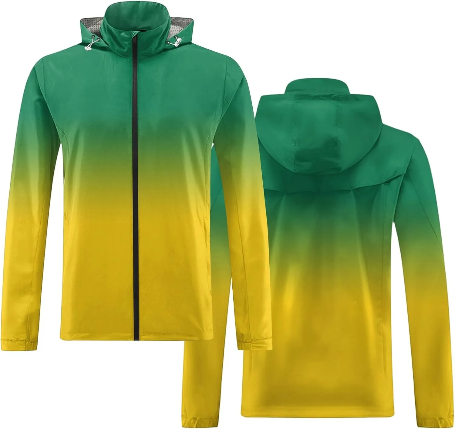 Light Weight Rain Jackets Men Water Resistant Windbreaker Breathable Golf Raincoats Outdoor