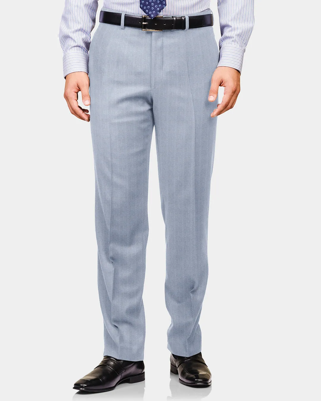 Loro Piana: Dark Blue Herringbone