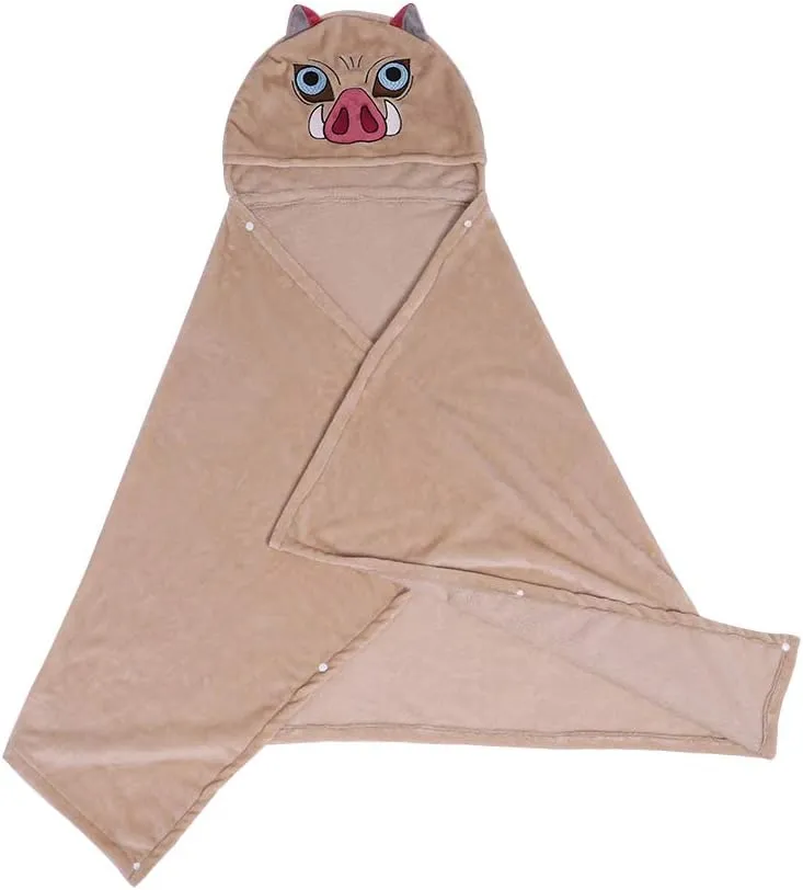MelangCos Hashibira Inosuke Hat Cosplay Slayer Cute Pig Bucket Hat