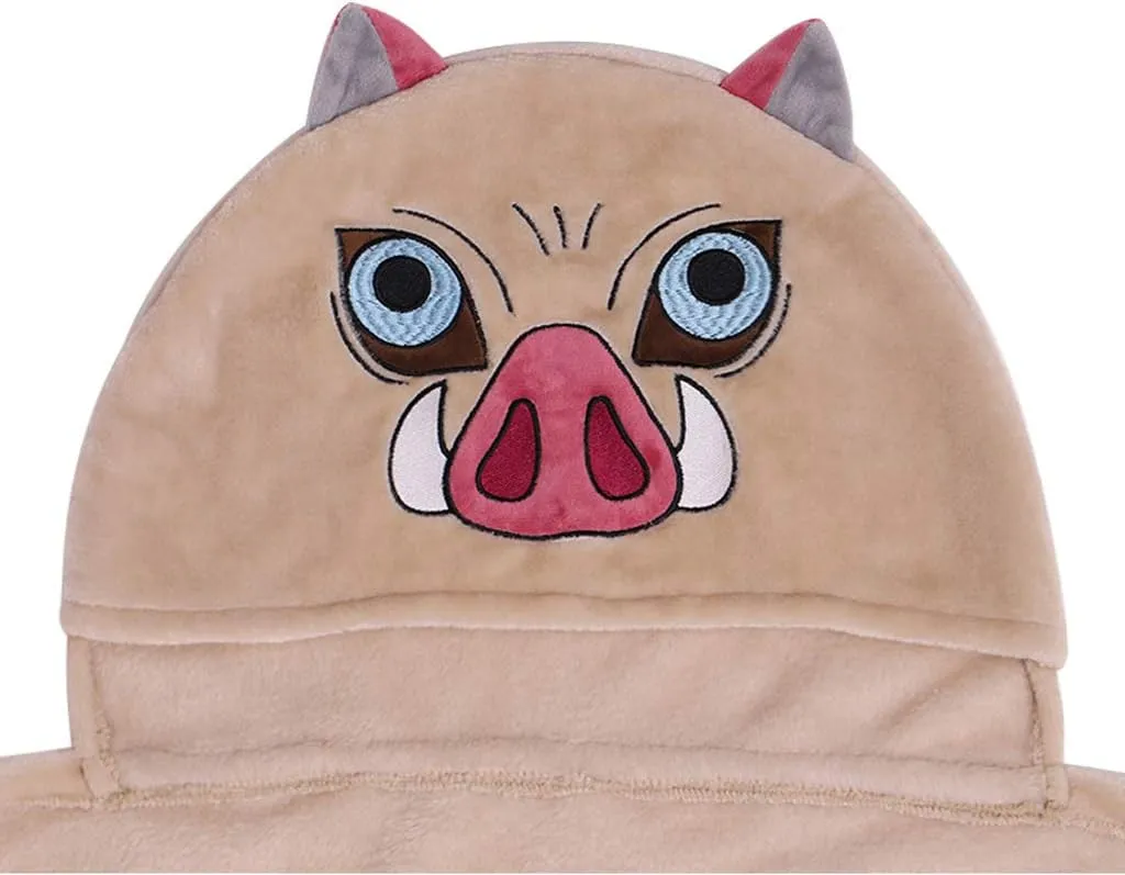 MelangCos Hashibira Inosuke Hat Cosplay Slayer Cute Pig Bucket Hat