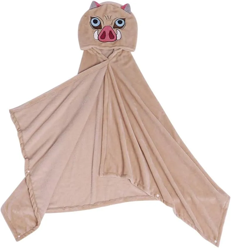MelangCos Hashibira Inosuke Hat Cosplay Slayer Cute Pig Bucket Hat