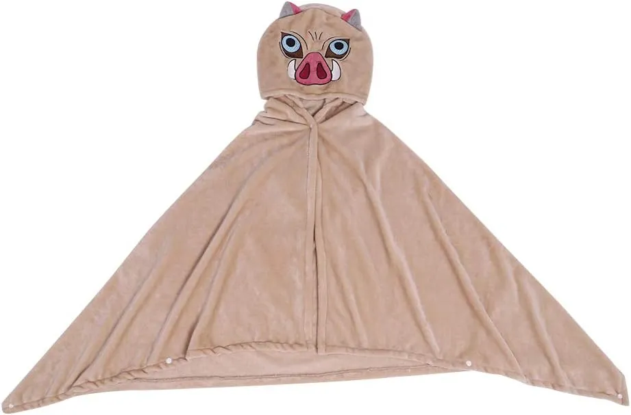 MelangCos Hashibira Inosuke Hat Cosplay Slayer Cute Pig Bucket Hat