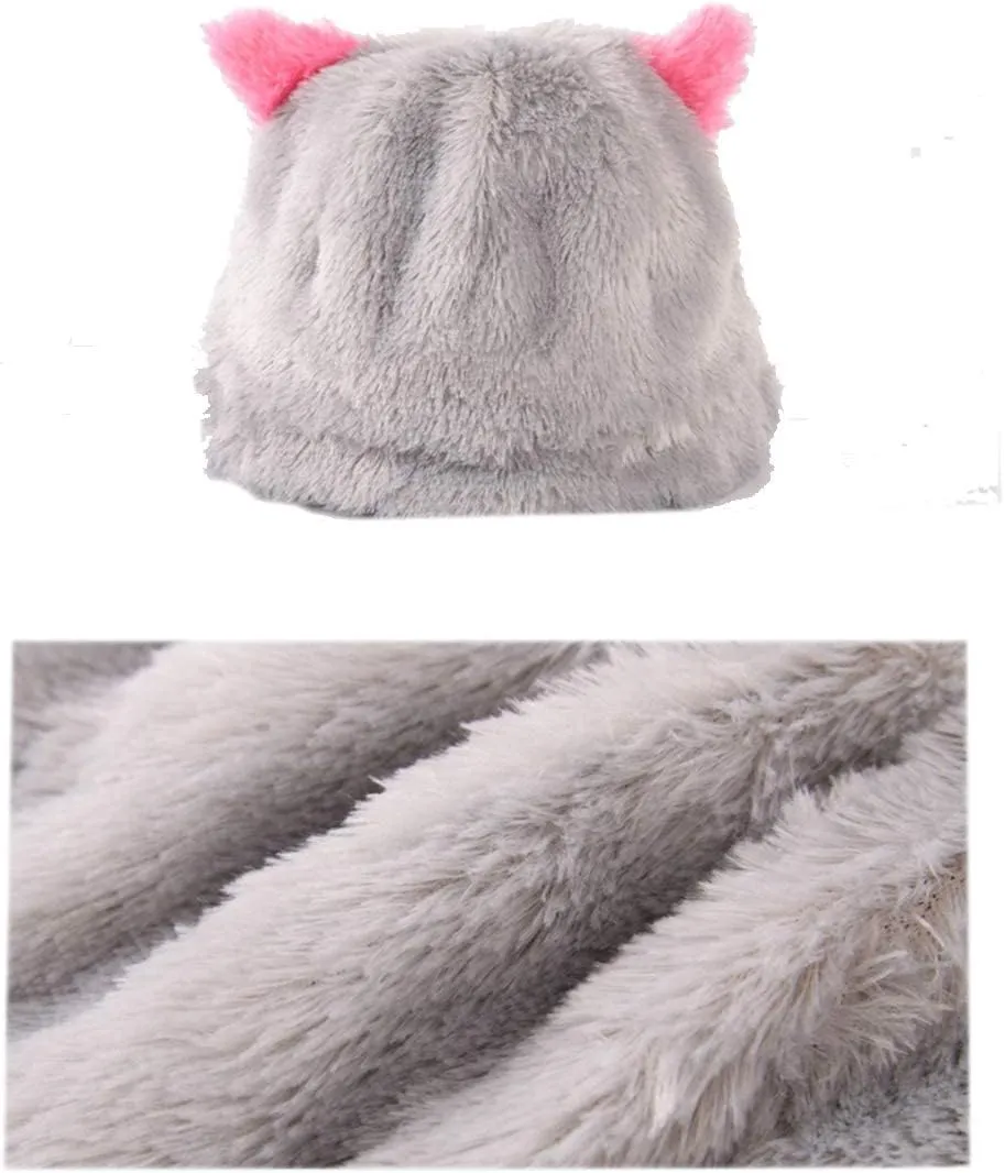 MelangCos Hashibira Inosuke Hat Cosplay Slayer Cute Pig Bucket Hat