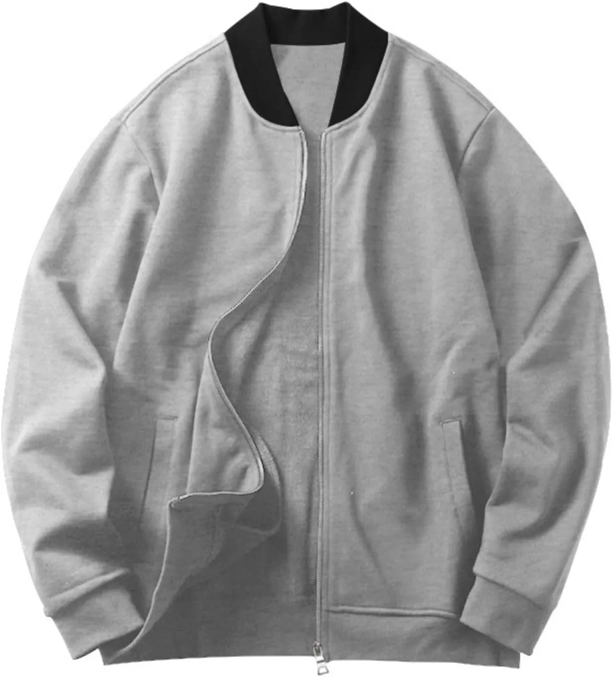 Men's Lightweight Bomber Jacket Jacket Full Zip Light Spring Fall Windbreaker Casual Stylish Golf Jackets for Men