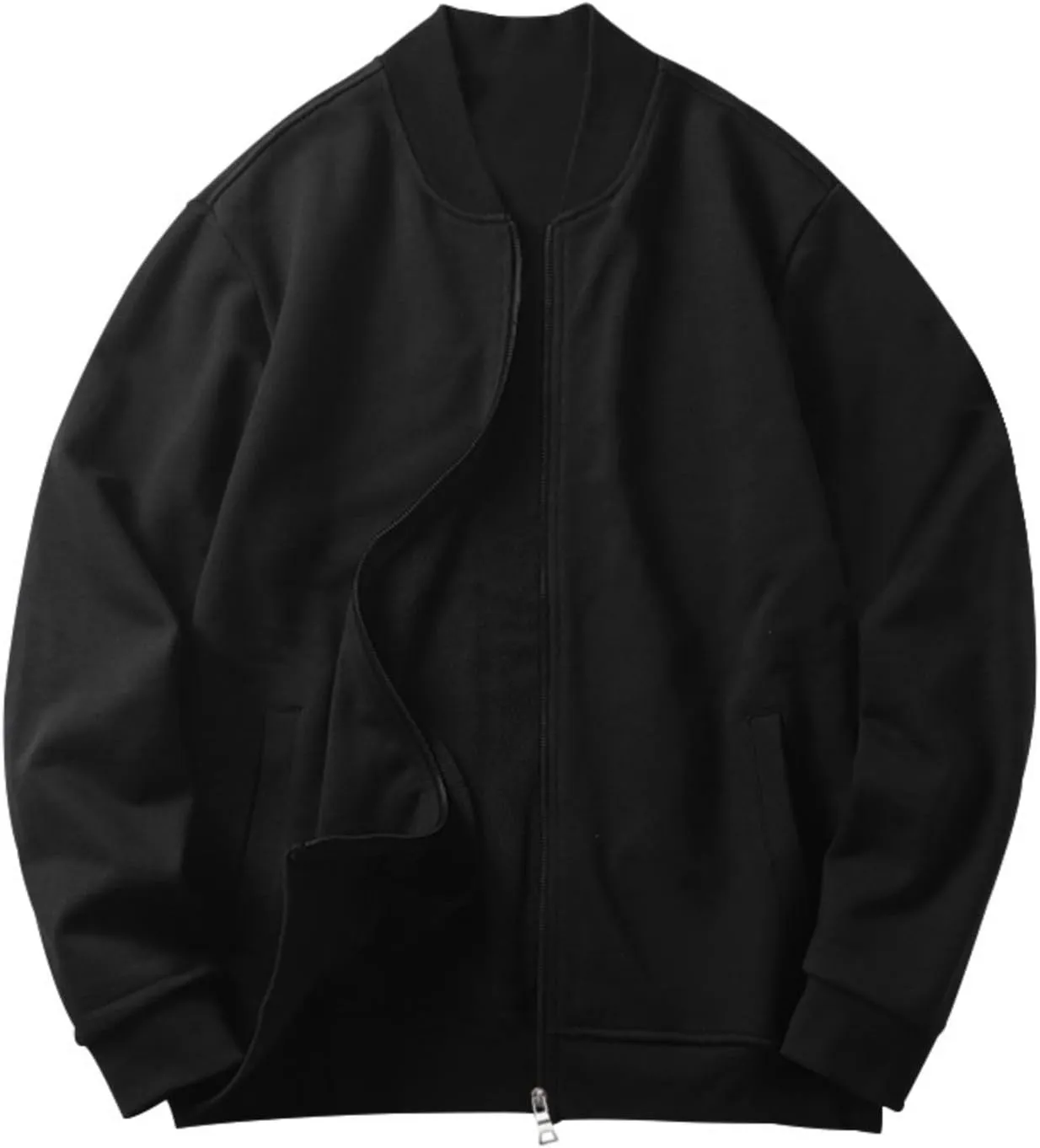 Men's Lightweight Bomber Jacket Jacket Full Zip Light Spring Fall Windbreaker Casual Stylish Golf Jackets for Men