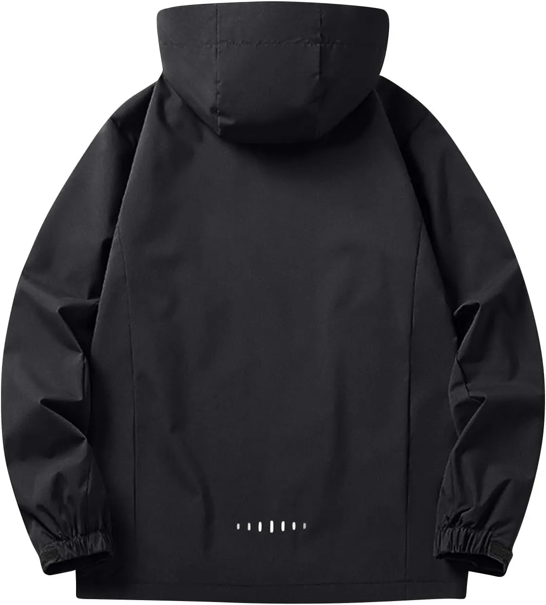 Men's Rain Jacket Light Waterproof Rain Coats Ponchos Sun Protective Outdoor Jacket with Hooded