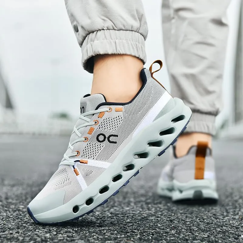 Men's Running Shoes Non Slip Shoes Breathable Lightweight Fashion Sneakers Slip Resistant Athletic Sports Walking Gym Work Shoes