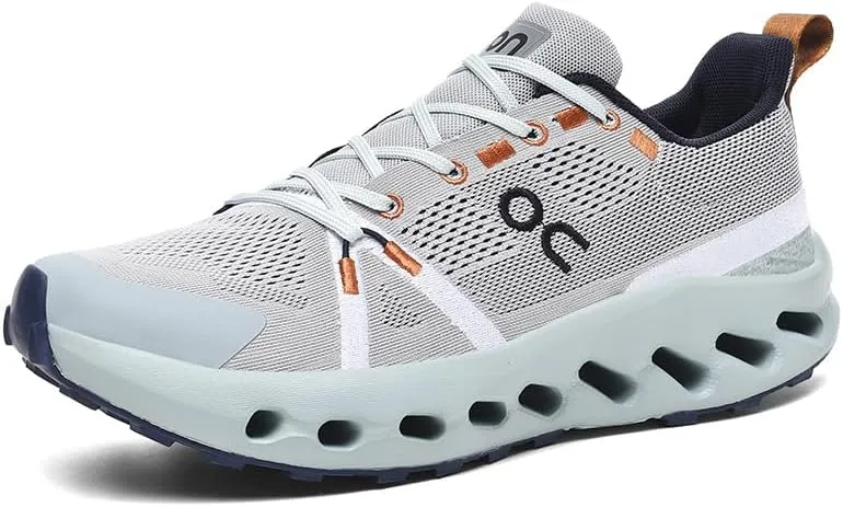 Men's Running Shoes Non Slip Shoes Breathable Lightweight Fashion Sneakers Slip Resistant Athletic Sports Walking Gym Work Shoes
