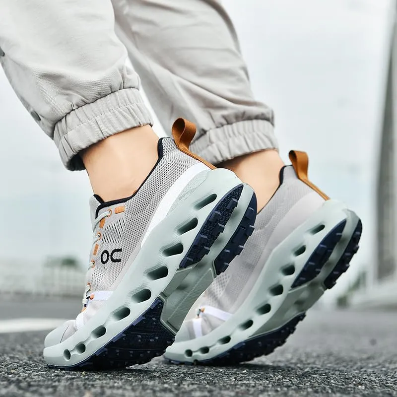 Men's Running Shoes Non Slip Shoes Breathable Lightweight Fashion Sneakers Slip Resistant Athletic Sports Walking Gym Work Shoes