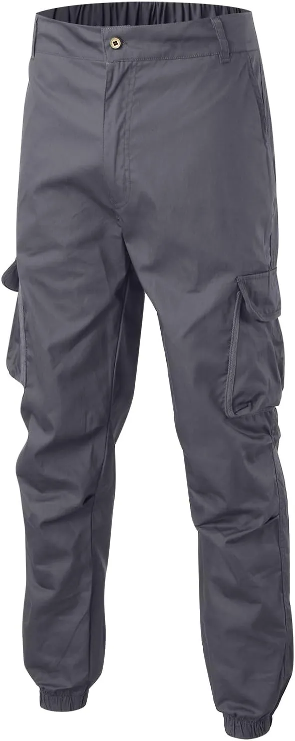 Mens Sweatpants with Pockets Big and Tall Harem Hip Hop Pants Mens Cargo Pants Cotton Sweatpants Fashion Joggers Sports