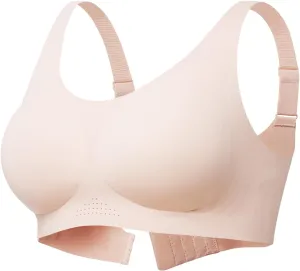 Momcozy Seamless Comfort Bra, Wireless Full-Coverage Everyday Wear, Invisible All-Day Support