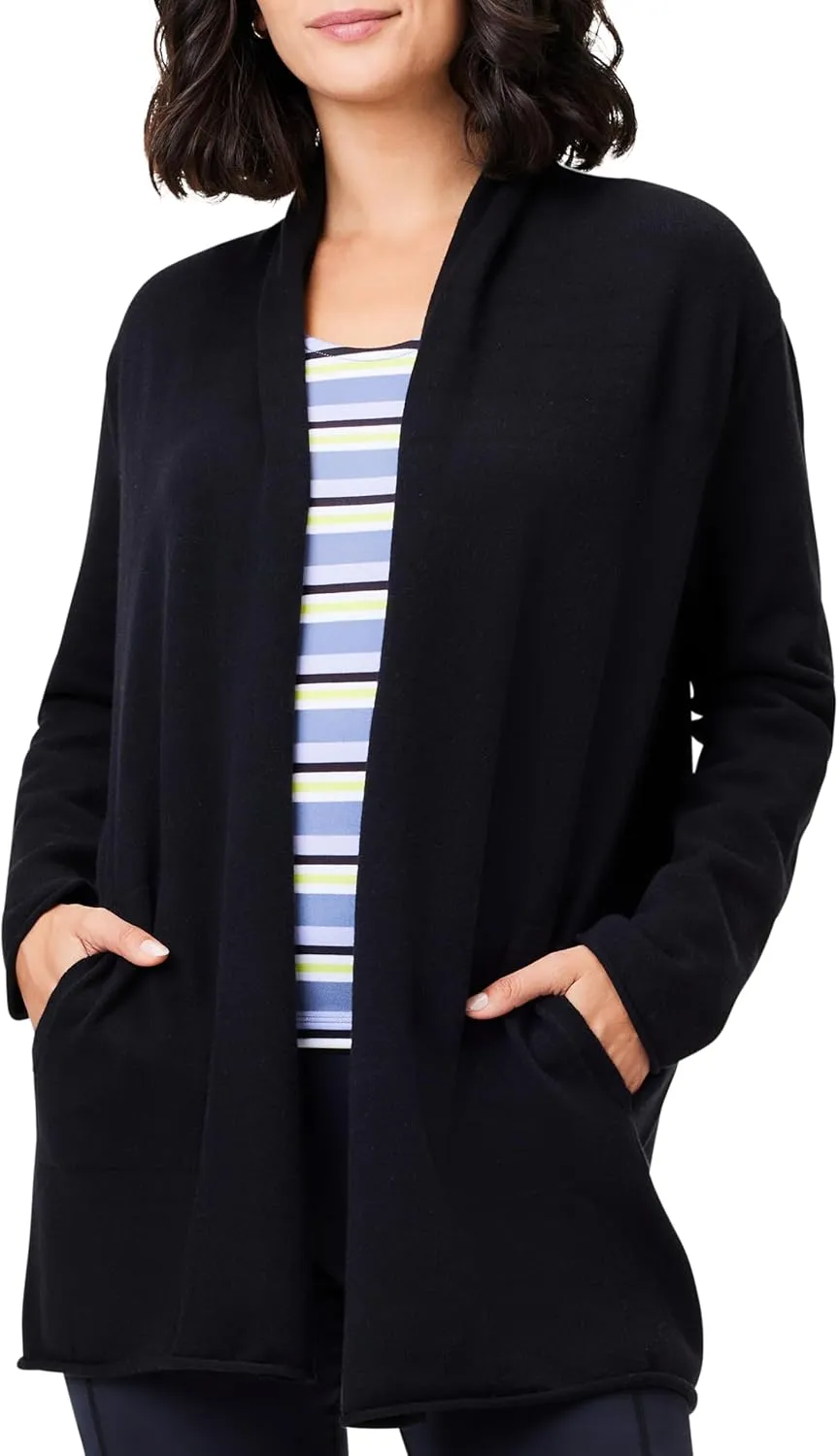 NIC ZOE Women's Cool Down Open Front Cardigan
