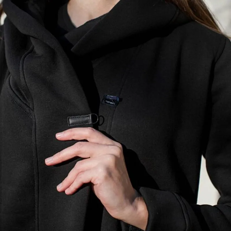 Ninja Thick Fleece Long Hoodie